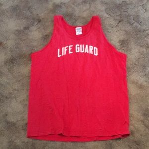 Lifeguard tank top